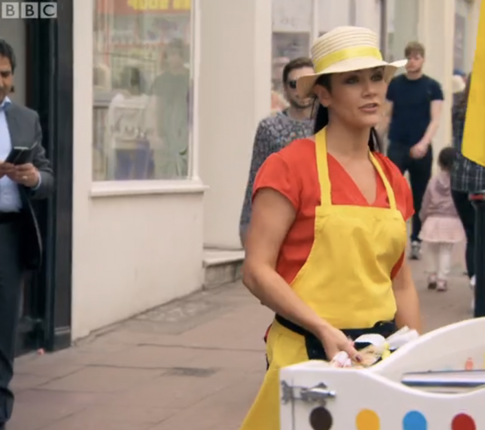Episode 3 – Satin V Neck Top makeup artist, grainne candy task, uk celebrity makeup artist grainne mccoy